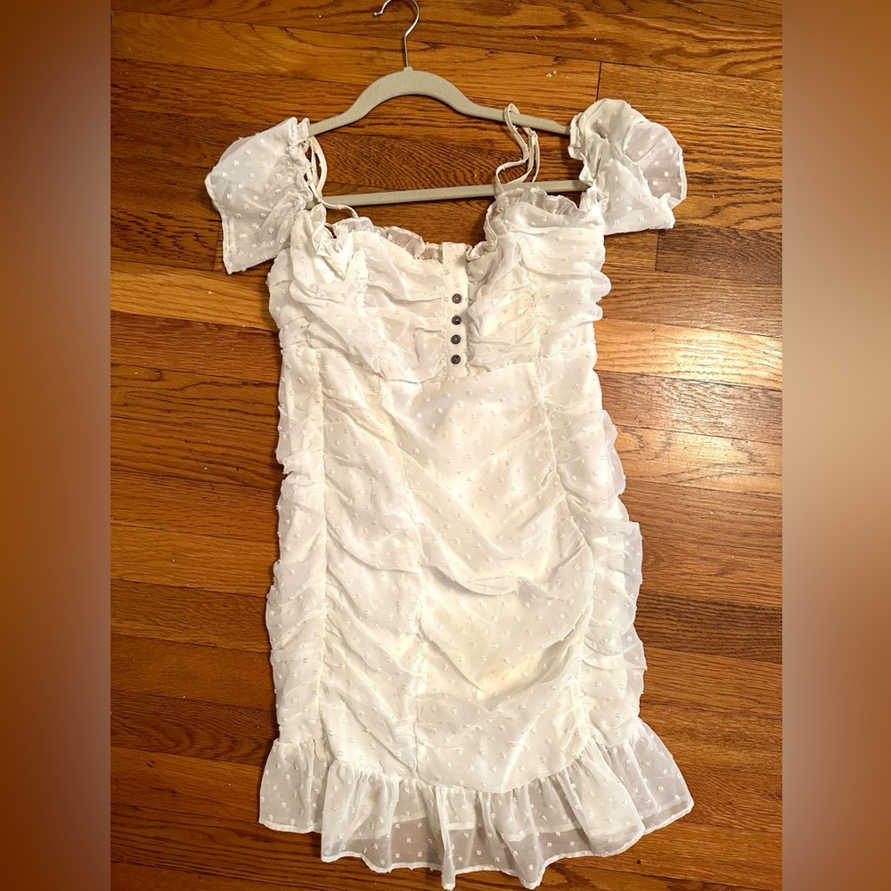 White dress